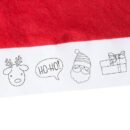 GORRO PAPA NOEL NIÑO PARA COLOREAR