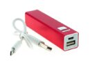 POWER BANK USB METALIZADO 2200 mAh