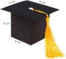 SET 12 CAJITAS GRADUACIÓN DECORACIÓN