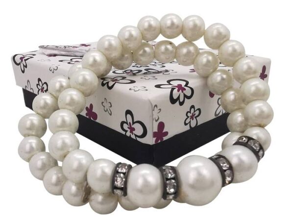PULSERA PERLAS "WOMAN" EN CAJA DE REGALO - Image 3
