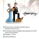 FIGURA PASTEL 50 ANIVERSARIO COPAS