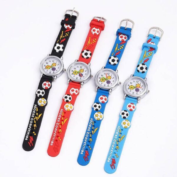 RELOJ FÚTBOL SILICONA - RELOJES INFANTILES NIÑOS