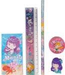 SET 5 PCS PAPELERÍA SIRENITA DE REGALO