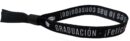 PULSERA TELA GRADUACIONES UNISEX