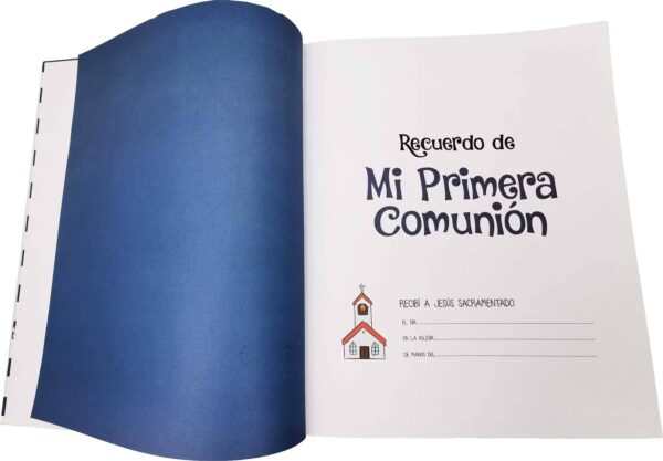 MALETÍN MÁS LIBRO FIRMAS MI PRIMERA COMUNIÓN NIÑO - Image 4