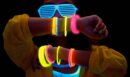 PACK 120 PULSERAS LUMINOSAS FLUORESCENTE LED NEON