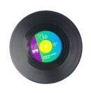 SET 2 POSAVASOS VINILO EN CAJA KRAFT