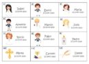 LOTE 25 TARJETAS PRECORTADAS PERSONALIZADAS