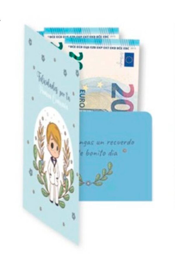 SOBRE PARA DINERO COMUNIÓN NIÑO