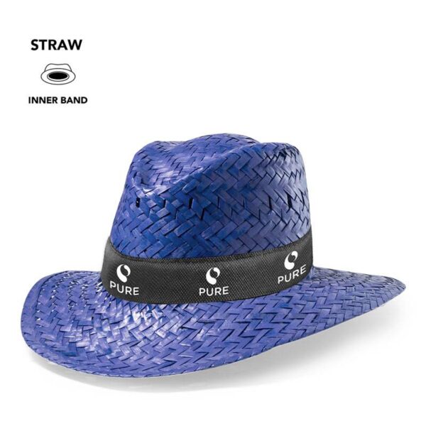 SOMBRERO DE PAJA DE COLORES - Image 3