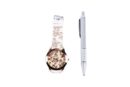OFERTA! LOTE DE 500 RELOJES FLORAL EN CAJA DE REGALO