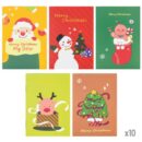 SET DE 10 LIBRETAS NAVIDEÑAS NAVIDAD