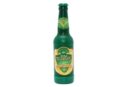 CAÑON CONFETIS DORADO EN FORMA BOTELLA CERVEZA