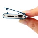 MP3 PLAYER CLIP + AURICULARES + CABLE USB EN CAJA