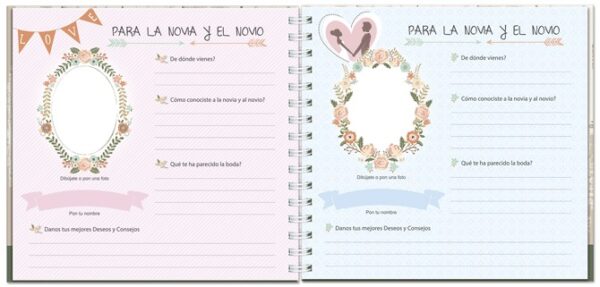 ÁLBUM DE FIRMAS NOVIOS RETRO - Image 3