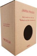 JARRA CRISTAL CON CAÑA "MOMENTOS ESPECIALES"