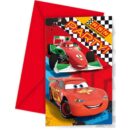LOTE CUMPLEAÑOS DISNEY CARS 4 PIEZAS +1 DE REGALO