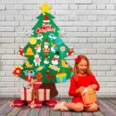 ÁRBOL NAVIDAD FIELTRO CREATIVO