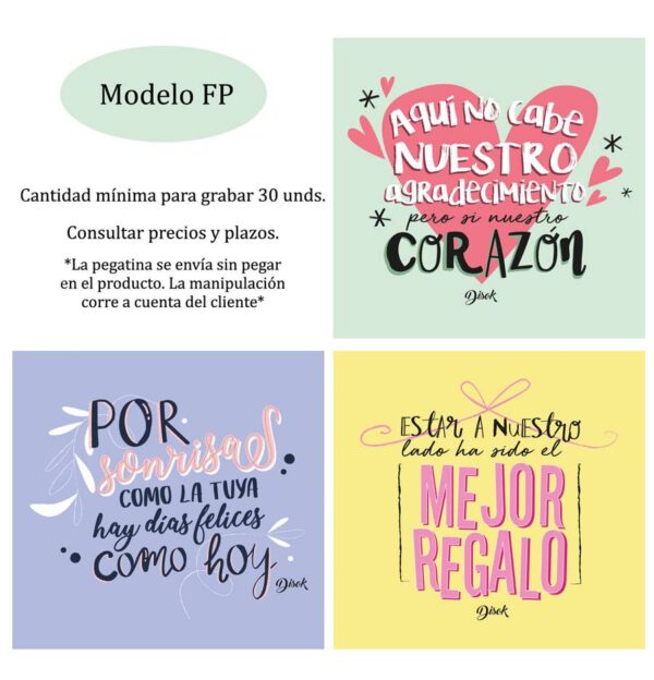 SET DE 3 PIEZAS DE VINO APTO PARA PERSONALIZACIONES - Image 3