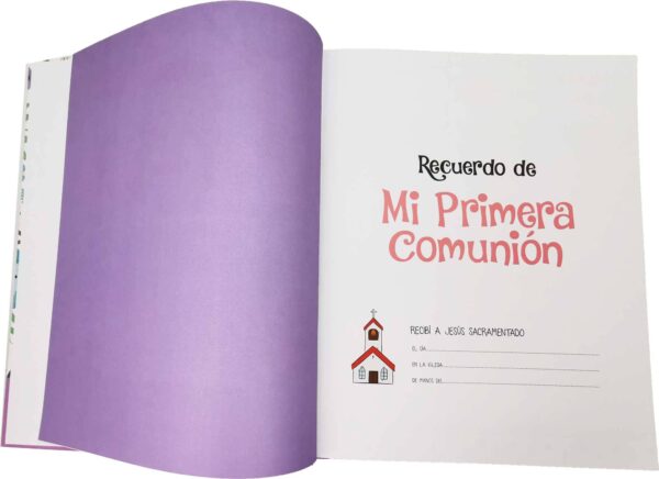 MALETÍN MÁS LIBRO FIRMAS MI PRIMERA COMUNIÓN NIÑA - Image 8