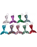 OFERTA! LOTE DE 78 LLAVEROS COLA MERMAID LENTEJUELAS