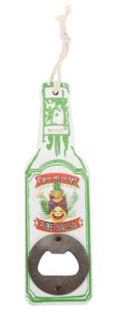ABREBOTELLAS DE MADERA EN FORMA DE BOTELLA