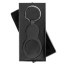 LLAVERO ABREBOTELLAS ALUMINIO EN CAJA NEGRO